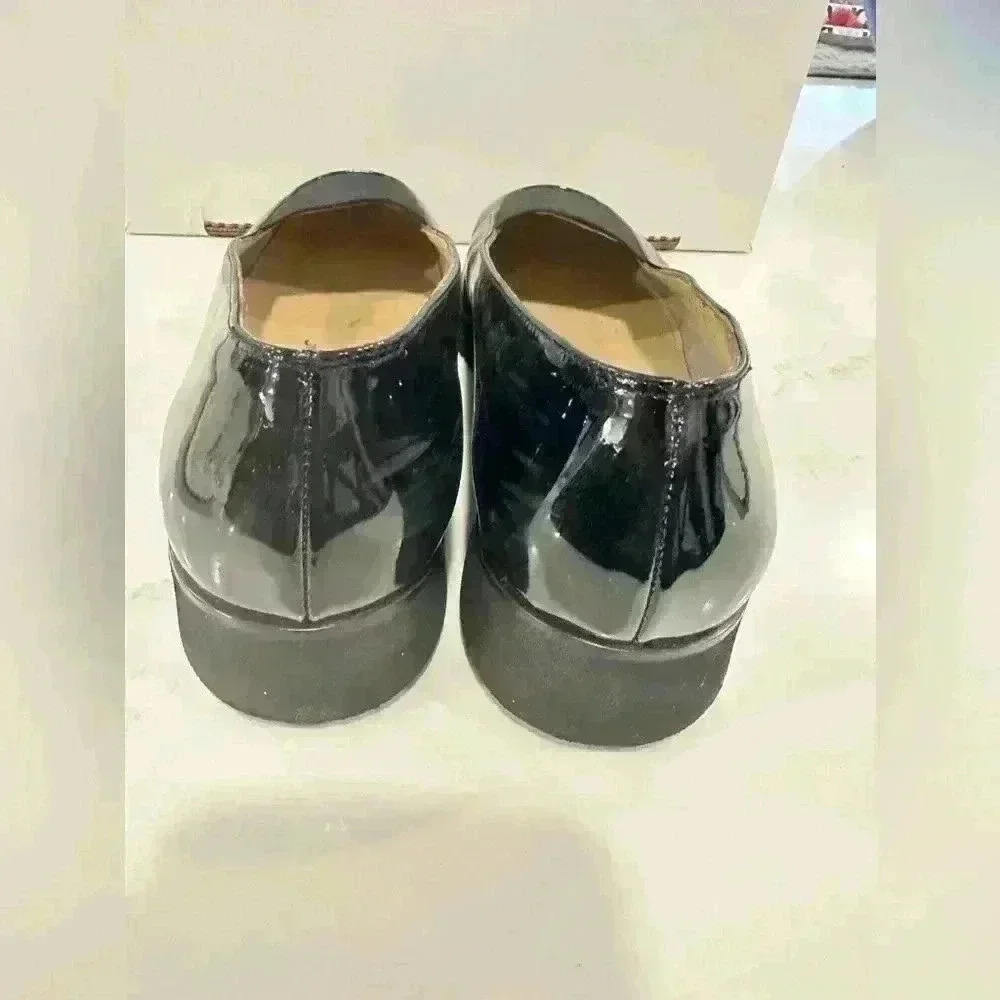 🔥🔥Salvatore Ferragamo Women Gancini Genuine Leather Mesh Loafers Shoes 8 - Picture 3 of 9
